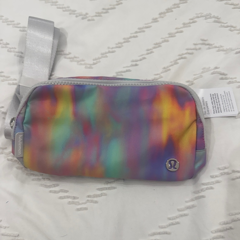 lululemon tie dye belt bag new